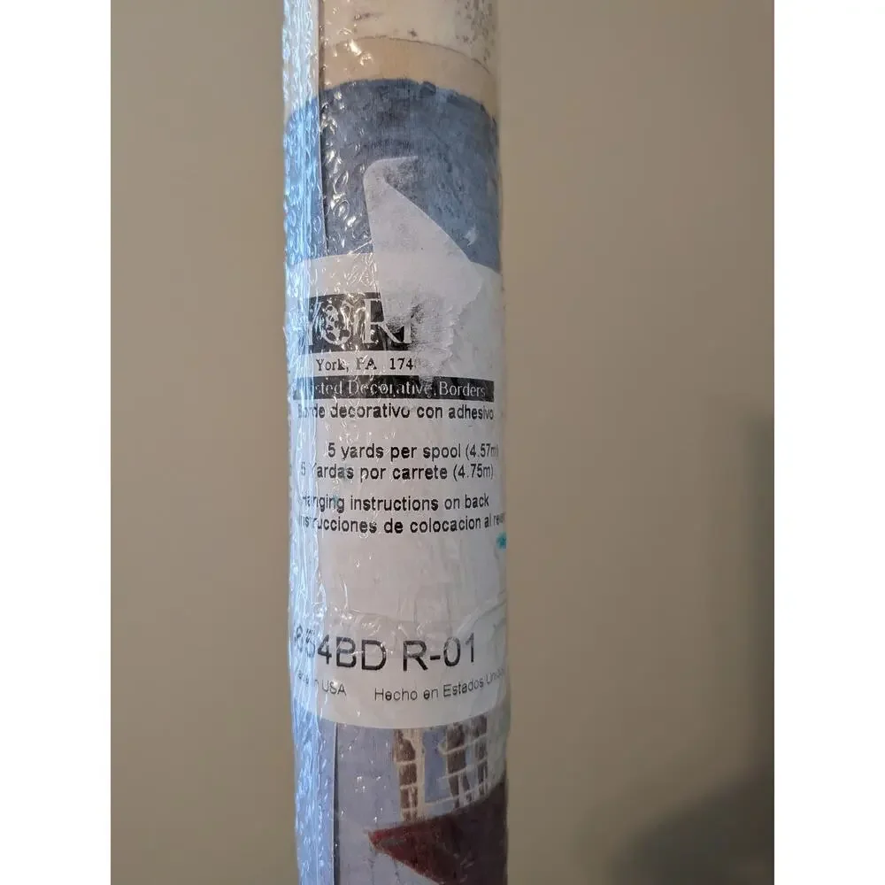York Wallcoverings Lighthouse Nautical/Beach Decorative Wallpaper Border